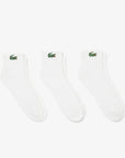 LACOSTE ANKLE SOCKS UNISEX ADULT BLANC