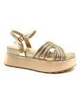 LIU JO | FRIDA 35 - SANDAL METALLIC MATTE GO