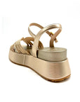 LIU JO | FRIDA 35 - SANDAL METALLIC MATTE GO