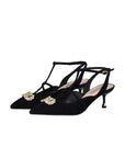 LIU JO DEVA 01 SLING BACK BLACK