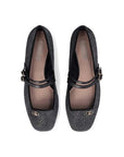 LIU JO BRIGITTE 06 -BALLERINA MICROFIBE BLACK