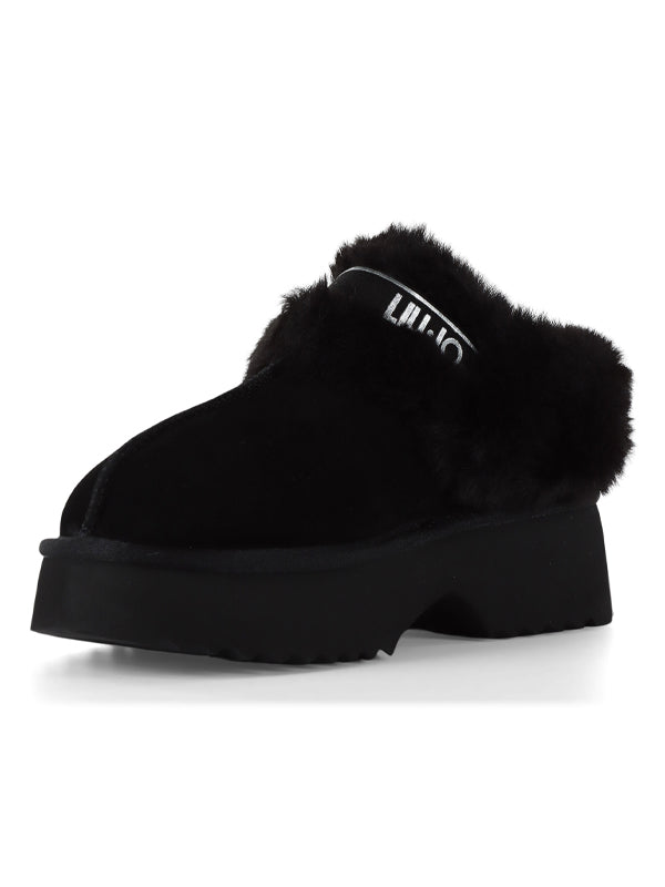 LIU JO JUNY 01 - ANKLE BOOT COW SUEDE/FUR