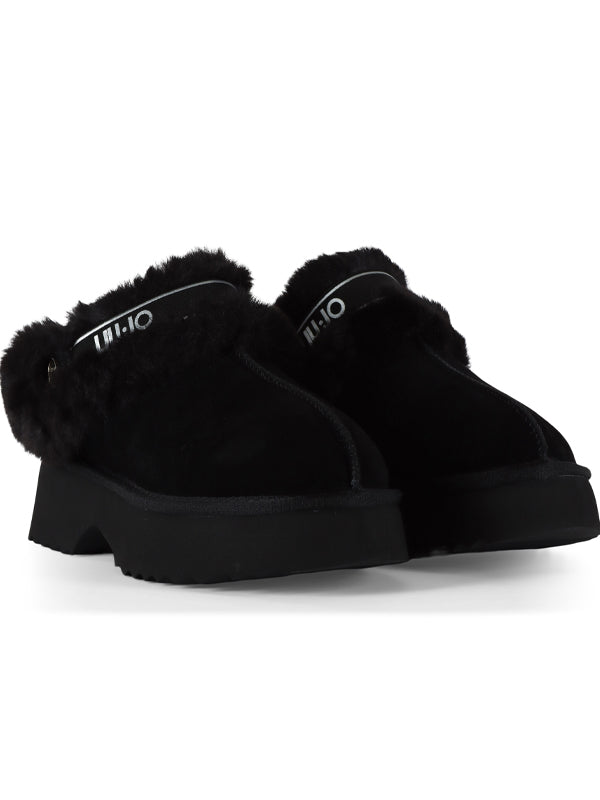 LIU JO JUNY 01 - ANKLE BOOT COW SUEDE/FUR