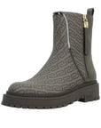LIU JO RUMI 46 - ANKLE BOOT MONOGRAM SAFFIANO