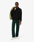 LACOSTE AD391 ZIPPED SWEATSHIRTS MALE NOIR