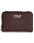 GUESS MELODY SLG MEDIUM ZIP AROUND BROWN