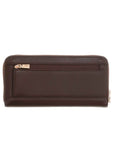 GUESS MELODY SLG LARGE ZIP AROUND BROWN