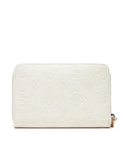 GUESS PHOEBE SLG MEDIUM ZIP AROUND OFF WHITE LOGO