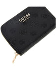 GUESS PHOEBE SLG MEDIUM ZIP AROUND BLACK LOGO