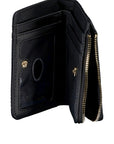 GUESS PHOEBE SLG ZIP ARND CARD CASE BLACK LOGO