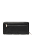 GUESS ADELASIA SLG LARGE ZIP AROUND BLACK