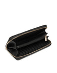 GUESS ADELASIA SLG LARGE ZIP AROUND BLACK