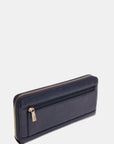 GUESS ANTONIA SLG LARGE ZIP AROUND MIDNIGHT