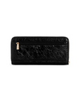 GUESS ANTONIA SLG LARGE ZIP AROUND BLACK