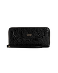 GUESS ANTONIA SLG LARGE ZIP AROUND BLACK
