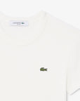 LACOSTE AD652 CREWNECK T-SHIRTS FEMALE FARINE