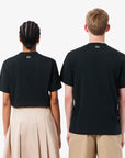 LACOSTE CREWNECK T-SHIRTS UNISEX VARECH FONCE