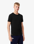 LACOSTE AE211 UNDERWEAR TEE SHIRT MALE NOIR TH9010 00031