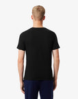 LACOSTE AE211 UNDERWEAR TEE SHIRT MALE NOIR TH9010 00031