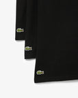 LACOSTE AE211 UNDERWEAR TEE SHIRT MALE NOIR TH9010 00031