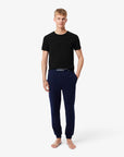 LACOSTE AE211 UNDERWEAR TEE SHIRT MALE NOIR TH9010 00031