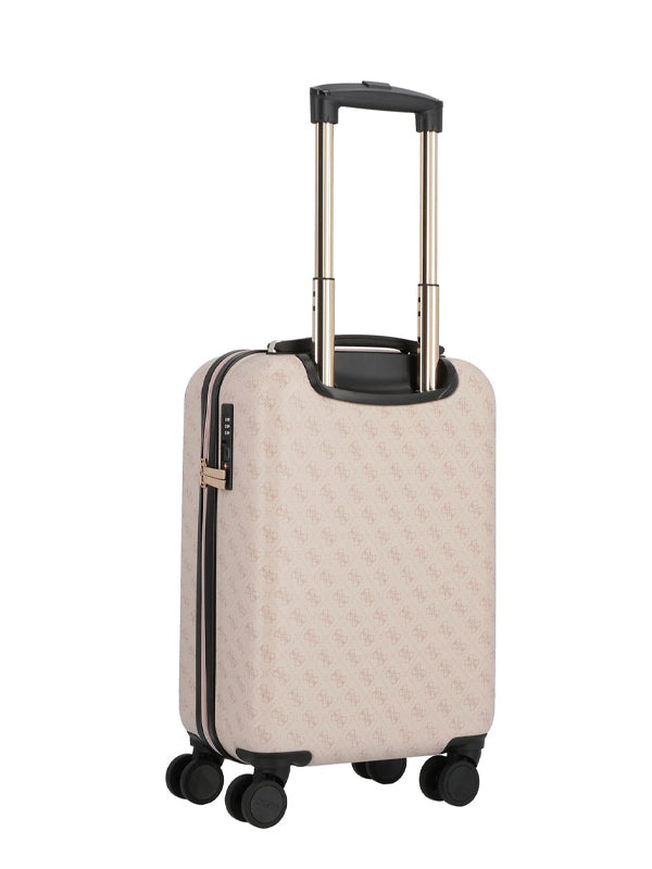 GUESS JESCO 18 IN 8-WHEELER SLATE ROSEWATER LOGO