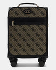 GUESS SAMANTHA 18 IN 8-WHEELER BLACK LOGO