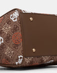GUESS ELIETTE LOGO SMALL TOTE GINGER LOGO
