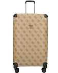 GUESS BERTA 28 IN 8-WHEELER LOGO/BROWN