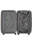 GUESS BERTA 28 IN 8-WHEELER LOGO/BROWN