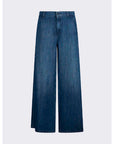 LIU JO PANT.FLARE STRASS REG.W.DEN.BLUE STARRY WAS