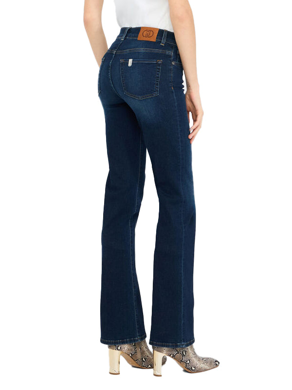 LIU JO ECS PANT AUTHENTIC BOOT CUT BLUE