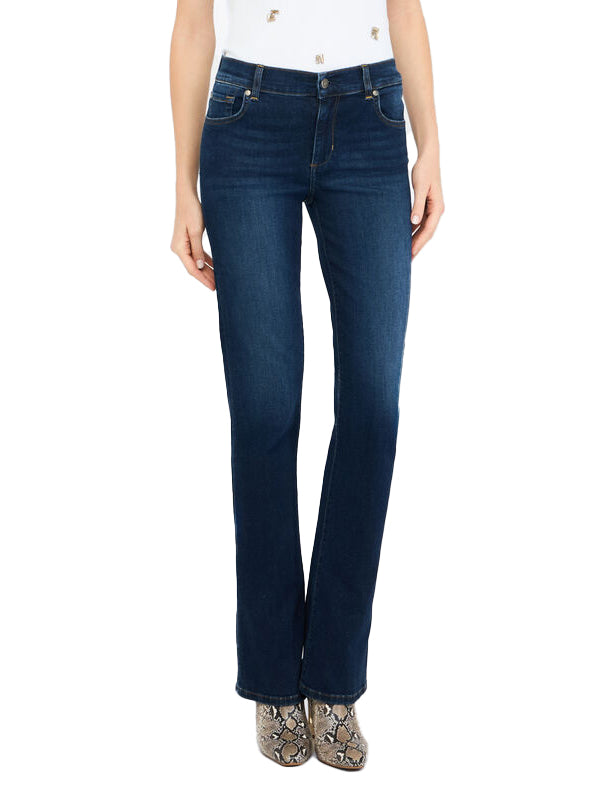 LIU JO ECS PANT AUTHENTIC BOOT CUT BLUE