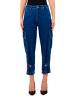 LIU JO PANTS DEN.BLUE DAILY WASH