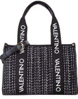 VALENTINO LADYSYNTHETIC BAG - CANDLE NERO/MULTICOR