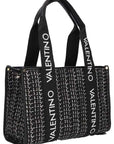 VALENTINO LADYSYNTHETIC BAG - CANDLE NERO/MULTICOR