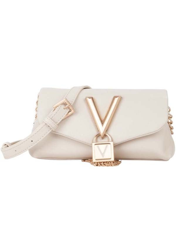 VALENTINO LADY SYNTHETIC BAG - STELLA ECRU