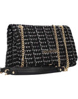 VALENTINO LADYSYNTHETIC BAG - TWEED NERO/MULTICOLO