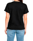 GUESS LEOPARD LUREX LOGO TEE