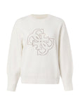 GUESS EVELYN TRIANGLE LOGO SWT