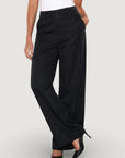 GUESS BASTIENNE WIDE LEG TROUSER JET BLACK A996