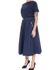 LIU JO DRESS BLU NAVY
