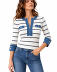 LIUJO ECS MAGLIA CHIUSA M/L BLUE