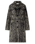 LIU JO COAT JACQ NAT FISHBONE