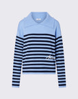 LIU JO SWEATER DUSK BLUE/NUIT NOIR