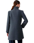 LIU JO COAT ASH GREY