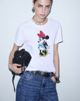 LIU JO T-SHIRT BCO MISS MOUSE COL