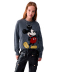 LIU JO SWEATER GRIGIO MM MISTER MOU