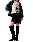 LIU JO SWEATER BCO MISS MOUSE B&W
