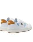 LACOSTE T CLIP SET 225 WHT/LT BLU